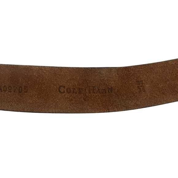 COLE HAAN  Men’s Genuine Leather Belt in Dark Brown Size 36 - Picture 4 of 8